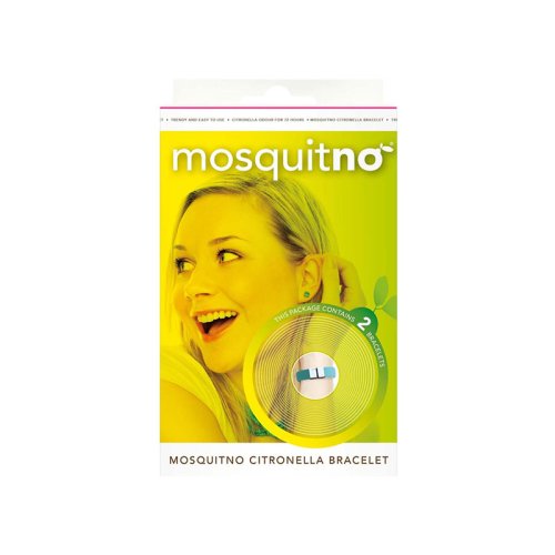 MosquitNo 2 Bracelets Anti moustiques taille ajustable - MosquitNo 2 Bracelets Anti moustiques taille ajustable -